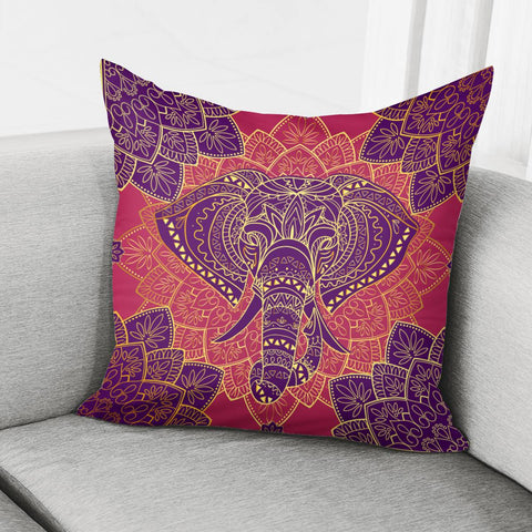 Image of Elephant Pillow Cover