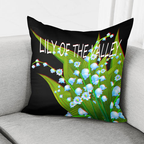 Image of Lily Of The Valley Pillow Cover