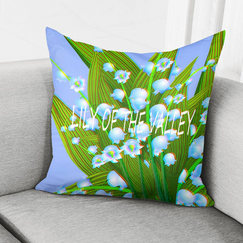 Image of Lily Of The Valley Pillow Cover