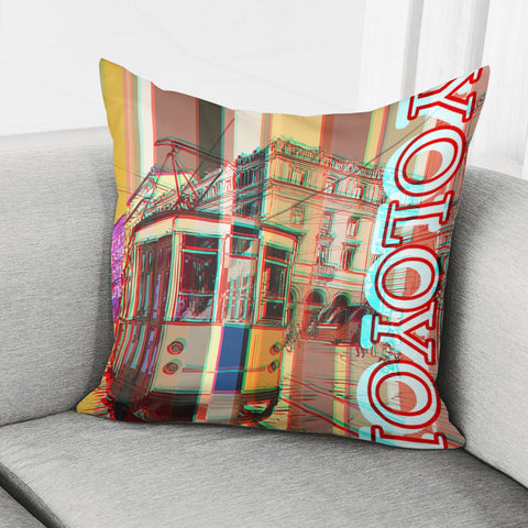 Image of Graffiti Pillow Cover