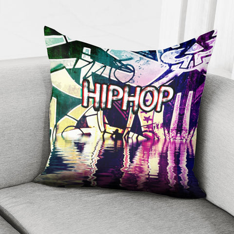 Image of Graffiti Pillow Cover