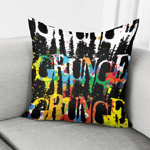 Image of Graffiti Pillow Cover