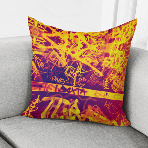 Image of Graffiti Pillow Cover