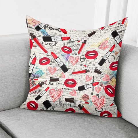 Image of Lipstick Pillow Cover