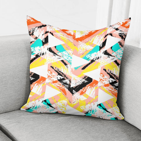 Image of Graffiti Geometry Pillow Cover