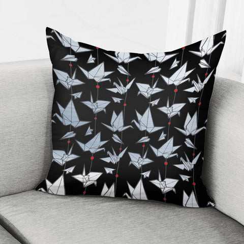 Image of Thousand Paper Crane Pillow Cover