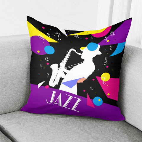 Image of Saxophone Pillow Cover