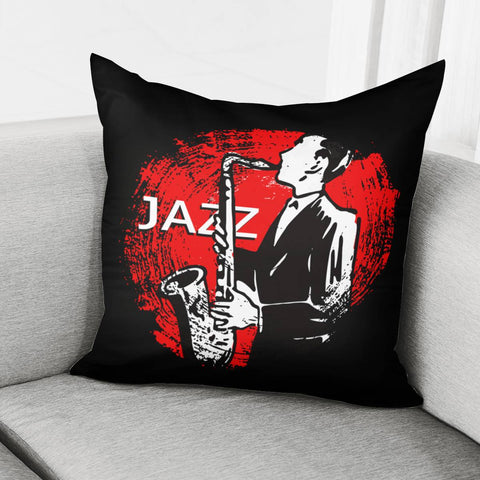 Image of Saxophone Pillow Cover