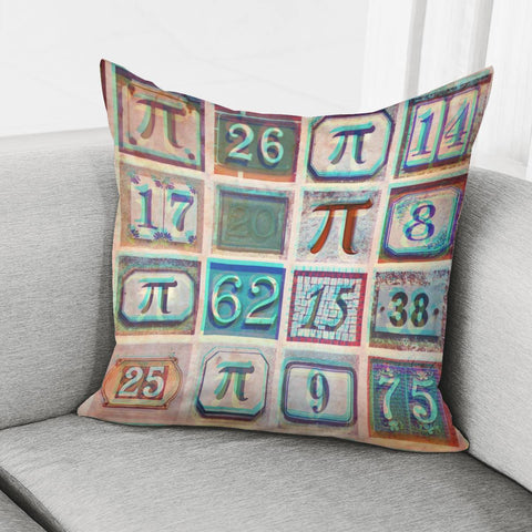 Image of Mathematics Symbol Pillow Cover