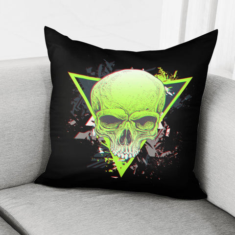 Image of Skull Pillow Cover