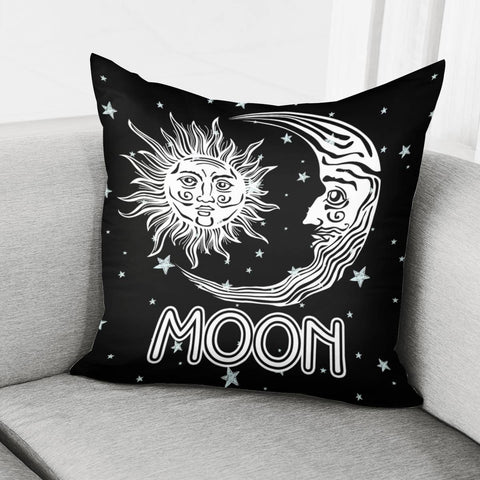 Image of Moon Pillow Cover