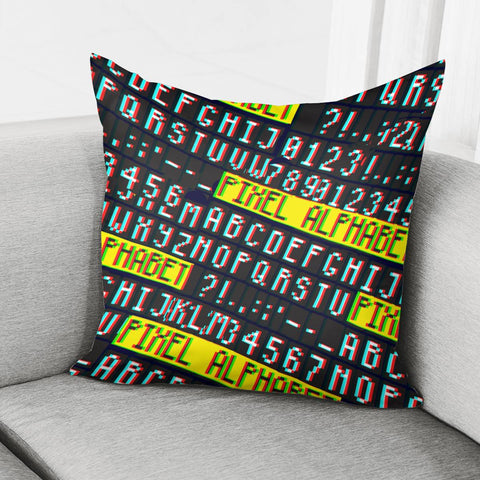 Image of Number Symbol Pillow Cover