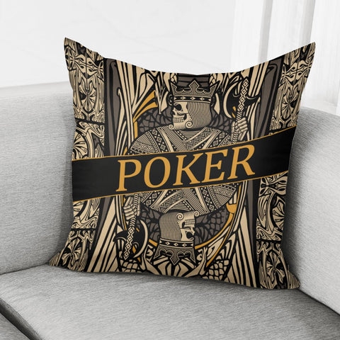 Image of Poker Pillow Cover