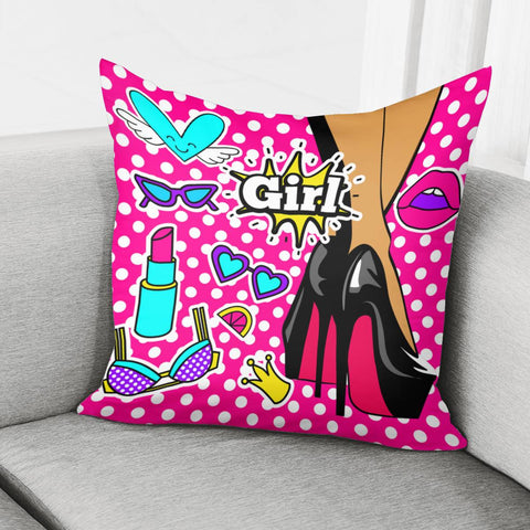 Image of High Heels Pillow Cover