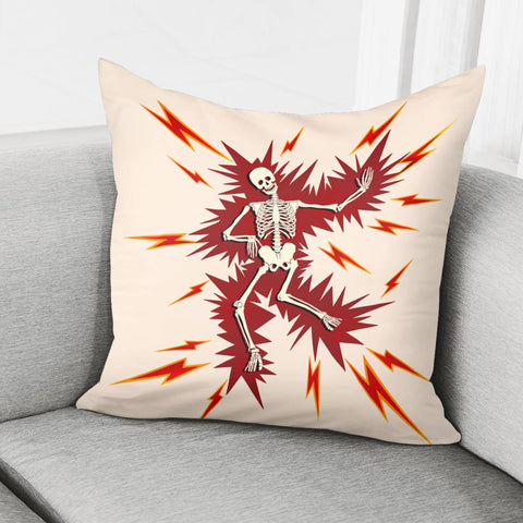 Image of Skeleton Pillow Cover