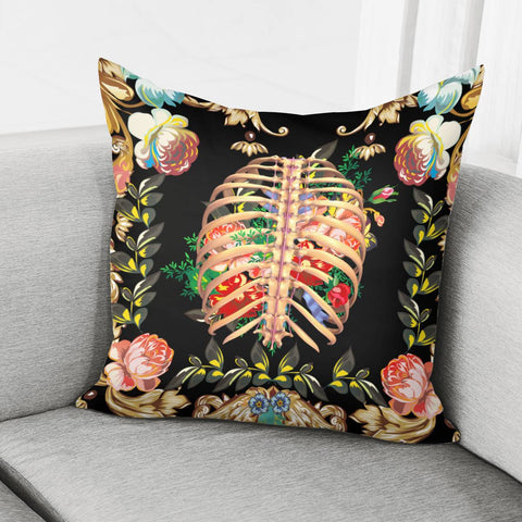Image of Skeleton Pillow Cover