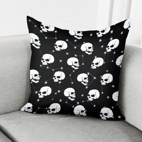 Image of Skull&Starry Sky Pillow Cover