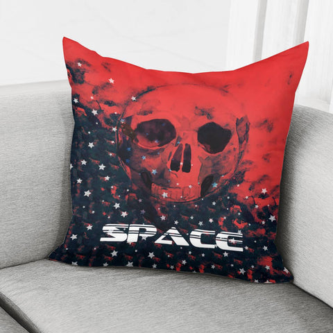 Image of Skull&Space Pillow Cover