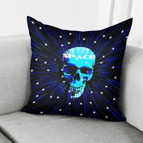 Image of Skull&Starry Sky Pillow Cover