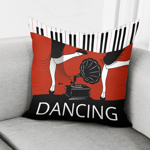 Image of Phonograph Pillow Cover