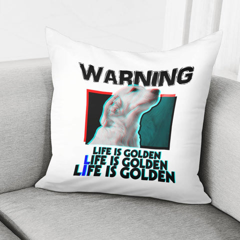 Image of Life Is Golden Pillow Cover