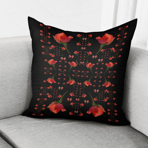 Image of Roses And Roses Pillow Cover