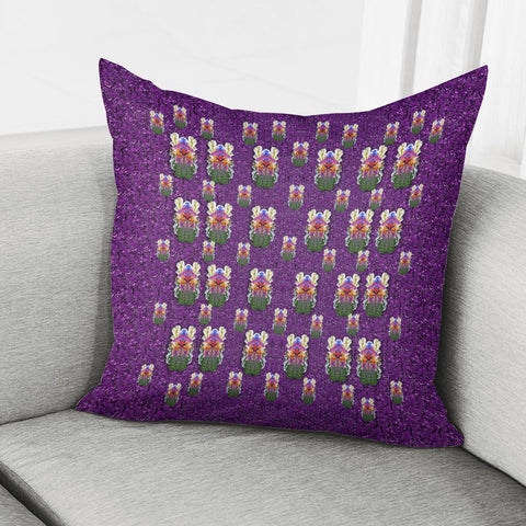 Image of Flower Fauna People Pillow Cover