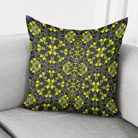 Image of Fresh Clean Spring Flowers Pillow Cover