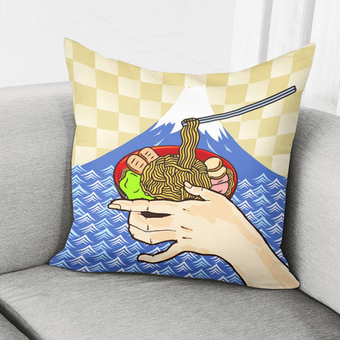 Image of Japanese Ramen Pillow Cover