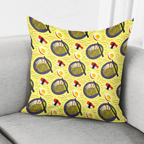 Image of Japanese Ramen Pillow Cover