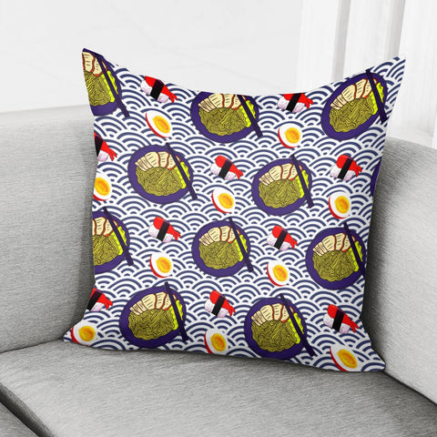 Image of Japanese Ramen Pillow Cover