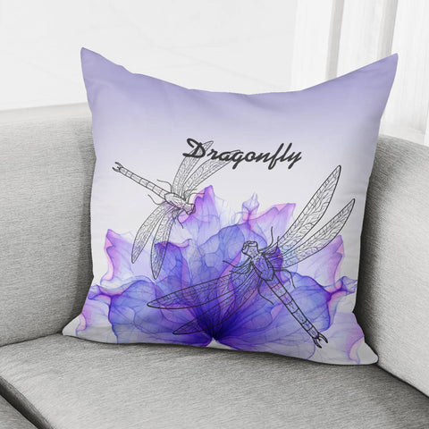 Image of Dragonfly Pillow Cover