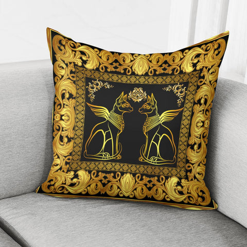 Image of Egyptian Cat Pillow Cover