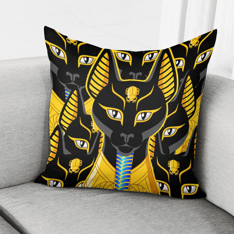 Image of Egyptian Cat Pillow Cover