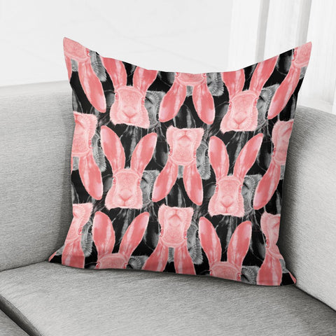 Image of Rabbit Pillow Cover