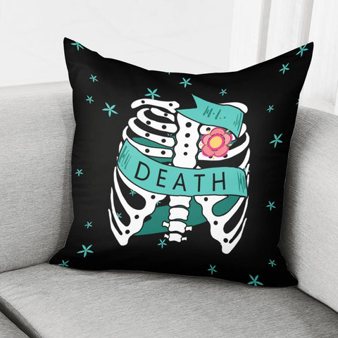 Image of Skeleton Pillow Cover