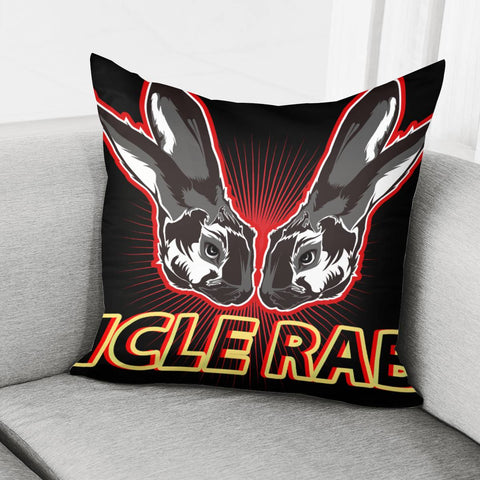 Image of Rabbit Pillow Cover