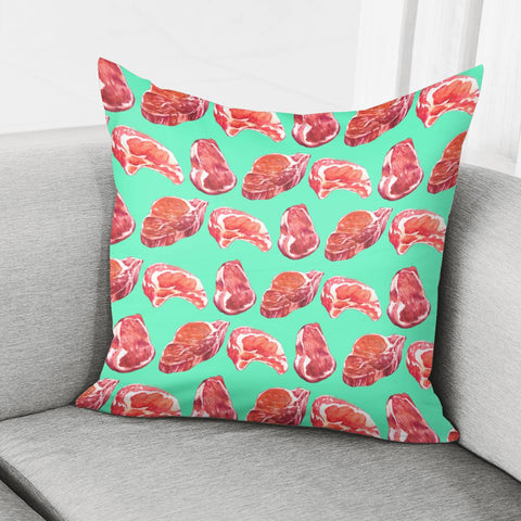 Image of Steak Pillow Cover