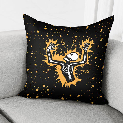 Image of Skeleton Pillow Cover