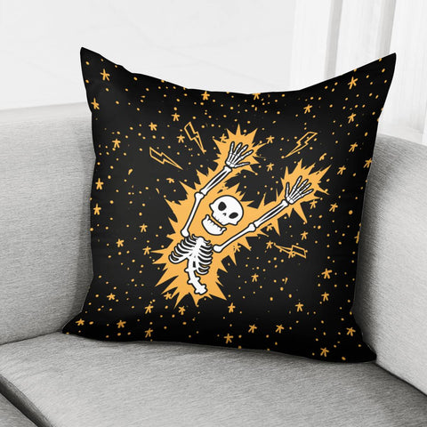 Image of Skeleton Pillow Cover