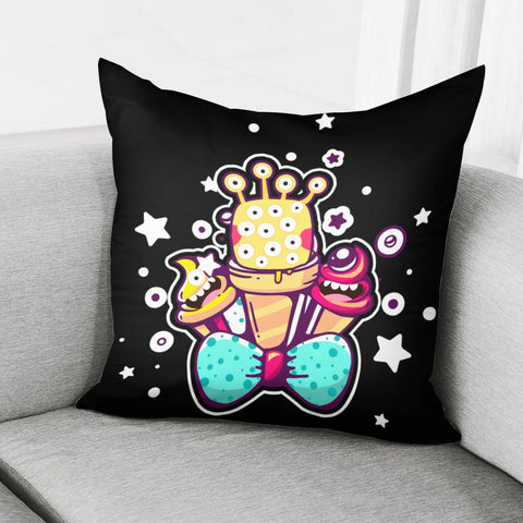 Image of Spoof Ice Cream Pillow Cover