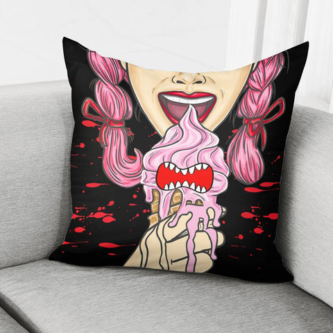 Image of Spoof Ice Cream Pillow Cover