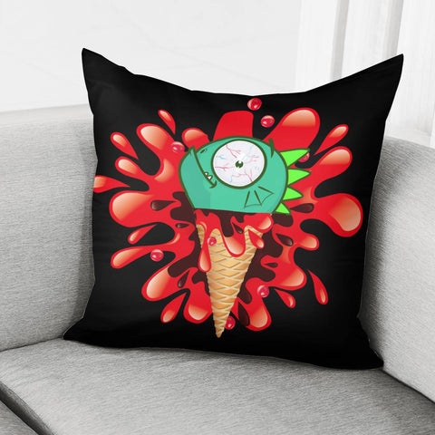 Image of Spoof Ice Cream Pillow Cover