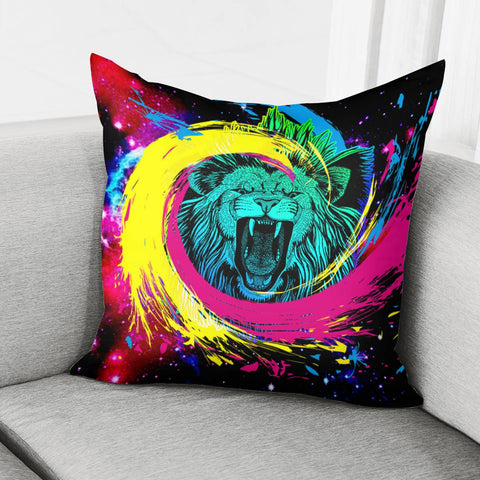 Image of Lion Pillow Cover