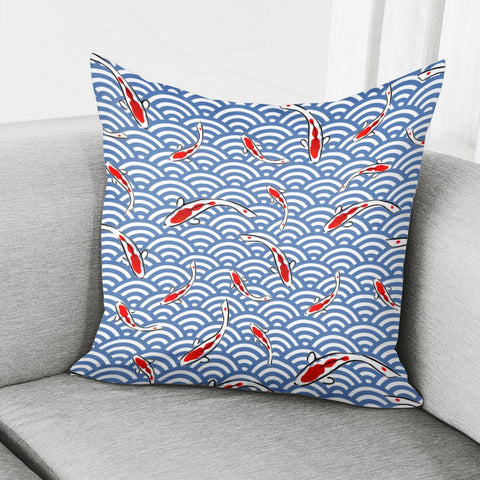 Image of Cyprinus Carpio Pillow Cover