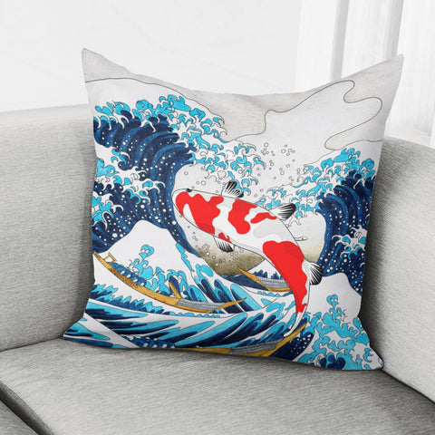 Image of Cyprinus Carpio Pillow Cover