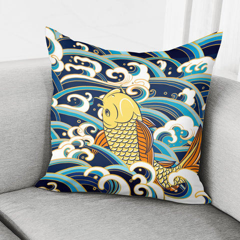 Image of Cyprinus Carpio Pillow Cover