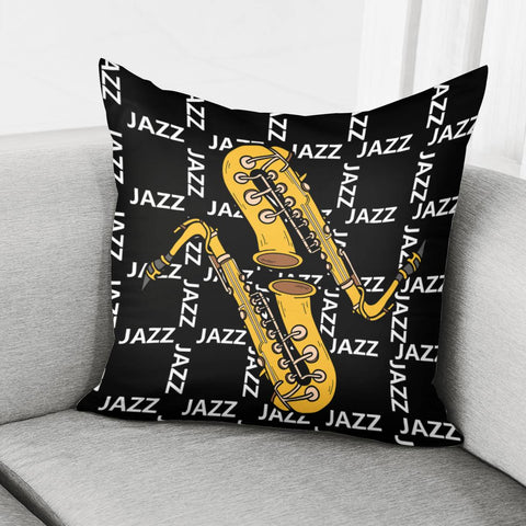 Image of Saxophone Pillow Cover