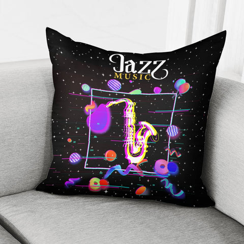 Image of Saxophone Pillow Cover