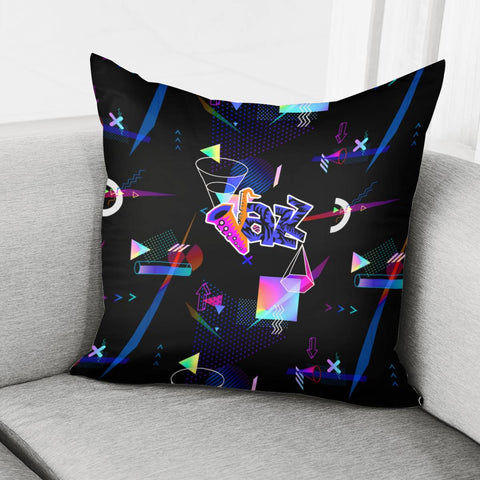 Image of Saxophone Pillow Cover